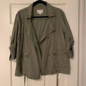 Caslon Unstructured Moto Jacket